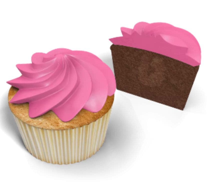 Basic gourmet flavors cupcake