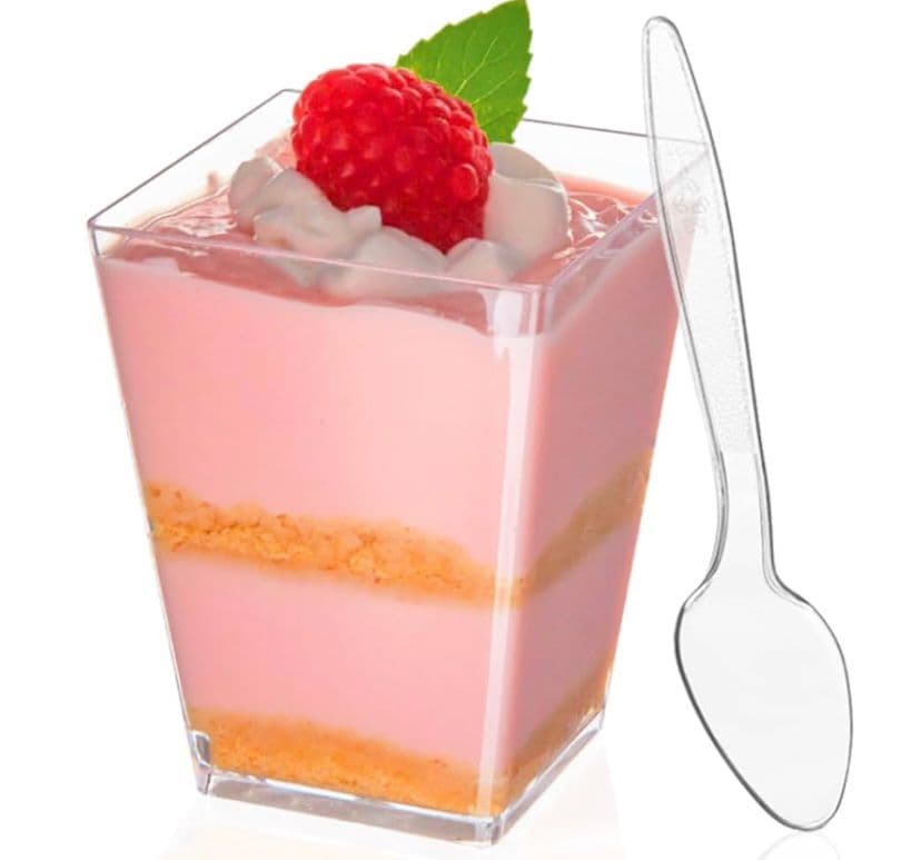 Dessert parfait cups cupcake